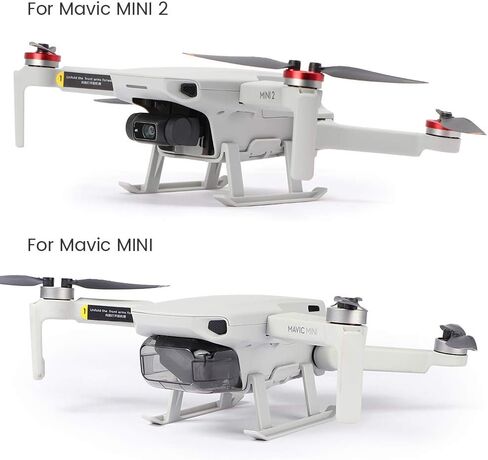 Landing Gear Kits for DJI Mavic Mini 2/Mavic Mini Drone Height Extender Long Leg Foot Protector Stand Gimbal Guard Accessory in Saudi Arabia