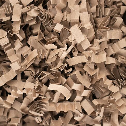 MagicWater Supply - 2 LB - Kraft - Monster Jumbo Crinkle Cut Paper Shred Filler great for Gift Wrapping, Basket Filling, Birthdays, Weddings, Anniversaries, Valentines Day, and other occasions in Saudi Arabia