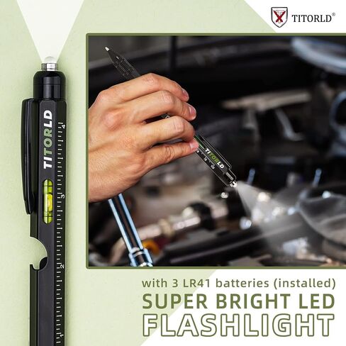 هدايا للرجال والأب، هدايا عيد الميلاد، حشوات تخزين للزوجة البالغة، 10 في 1 مجموعات أقلام متعددة الأدوات، أدوات رائعة، أفكار هدايا تقنية فريدة للزوج والصديق، عامل يدوي يدوي الصنع in Kuwait