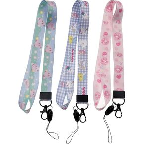 حزام رقبة بحبل من LeoTube للحيوانات الأليفة الإلكترونية Tamagotchi/لـ Tamagotchi Uni (أصفر وأزرق وأخضر) in Kuwait