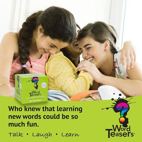 ؟ WORD TEASERS Small Fry - لعبة مفردات ممتعة للأطفال - لعبة فنون اللغة وبطاقات فلاش لبناء المفردات - 150 بطاقة مفردات in Kuwait