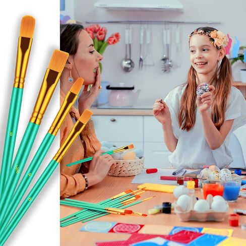 Artstorys Paint Brushes Set, 30 Pcs Acrylic Oil Watercolor Painting Brushes in Kuwait