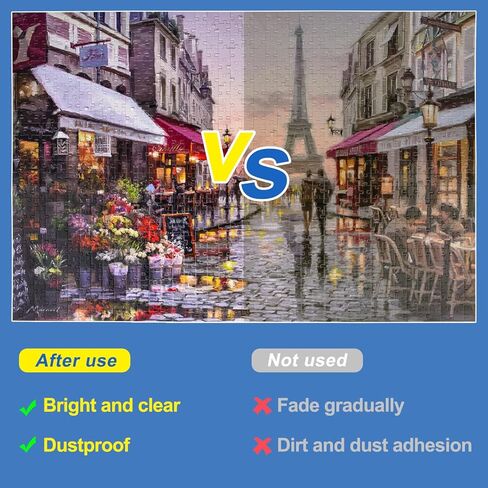 Jigsaw Puzzle Glue with Sponge Head 120ML Suitable for 1000/1500/3000 Pieces of Puzzle for Paper, 3 Bottles in Kuwait