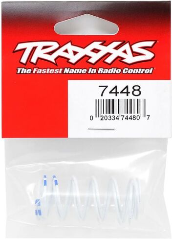 Traxxas 7448" Shock GTR Spring Model Car Parts, White in Saudi Arabia