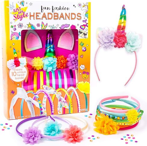 عصابات رأس أنيقة من جاست ماي ستايل، إكسسوارات ذاتية الصنع، إكسسوارات يونيكورن من هورايزون جروب يو إس إيه in Kuwait