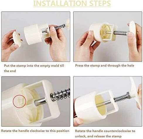 مجموعة قوالب كرات الاستحمام الفوارة مكونة من 16 قطعة تتضمن قطعتين من كرات الاستحمام الفوارة و14 قطعة من الطوابع بأنماط مختلفة لطوابع البسكويت والمعجنات وصانع كعك القمر وكرات الاستحمام الفوارة in Kuwait