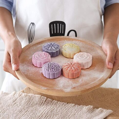 مجموعة قوالب كرات الاستحمام الفوارة مكونة من 16 قطعة تتضمن قطعتين من كرات الاستحمام الفوارة و14 قطعة من الطوابع بأنماط مختلفة لطوابع البسكويت والمعجنات وصانع كعك القمر وكرات الاستحمام الفوارة in Kuwait