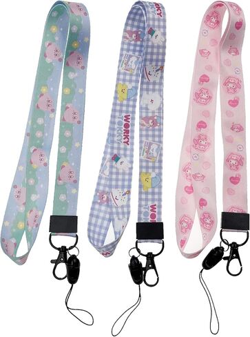 حزام رقبة بحبل من LeoTube للحيوانات الأليفة الإلكترونية Tamagotchi/لـ Tamagotchi Uni (أصفر وأزرق وأخضر) in Kuwait