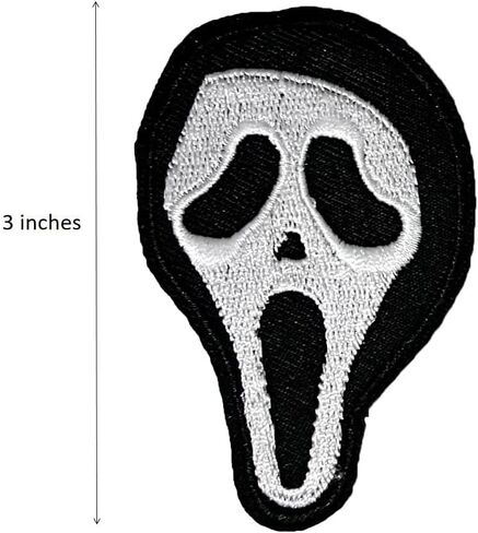 Horror Patch, Embroidered Hook and Loop Patch for Backpack DIY in Saudi Arabia