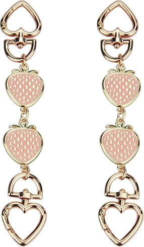 BeautyChen 2 Pcs Bag Strap Extender Purse Strap Extender Chain Replacement Accessory Bag Chain Charms for Women Shoulder Bag Cross-Body Purse Handbag Decoration Supplies (Moon) in Kuwait