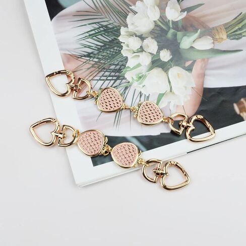 BeautyChen 2 Pcs Bag Strap Extender Purse Strap Extender Chain Replacement Accessory Bag Chain Charms for Women Shoulder Bag Cross-Body Purse Handbag Decoration Supplies (Moon) in Kuwait