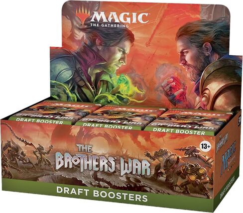 Magic: The Gathering The Brothers’ War Draft Booster Box | 36 Packs (540 Magic Cards) in Saudi Arabia