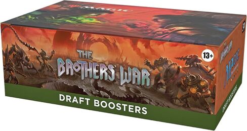 Magic: The Gathering The Brothers’ War Draft Booster Box | 36 Packs (540 Magic Cards) in Saudi Arabia