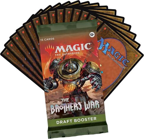 Magic: The Gathering The Brothers’ War Draft Booster Box | 36 Packs (540 Magic Cards) in Saudi Arabia