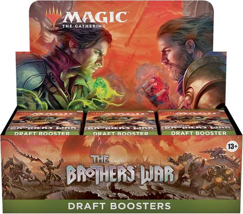 Magic: The Gathering The Brothers’ War Draft Booster Box | 36 Packs (540 Magic Cards) in Saudi Arabia