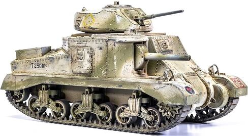 Airfix M3 Grant/Lee 1:35 WWII Military Tank Armor Plastic Model Kit A1370, Small in Saudi Arabia
