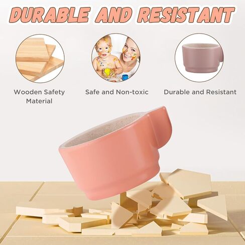 GAGAKU Wooden Play Food Sets for Kids Kitchen,Montessori Wooden Play Food Toys Play Plates and Dishes for Kids Wooden Play Kitchen Accessories Play Dishes for Toddler Boys Girls Gifts in Kuwait