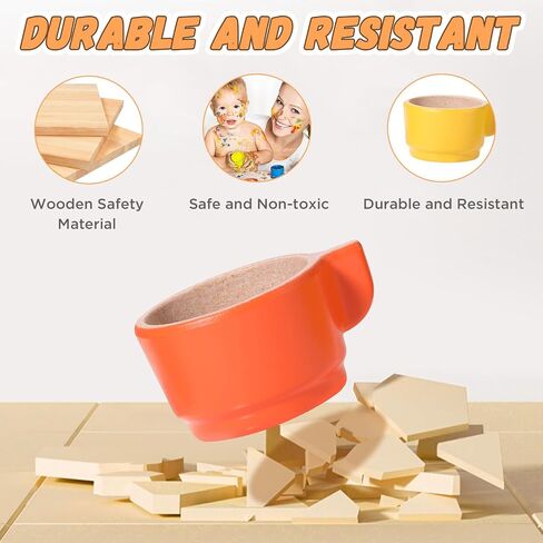 GAGAKU Wooden Play Food Sets for Kids Kitchen,Montessori Wooden Play Food Toys Play Plates and Dishes for Kids Wooden Play Kitchen Accessories Play Dishes for Toddler Boys Girls Gifts in Kuwait