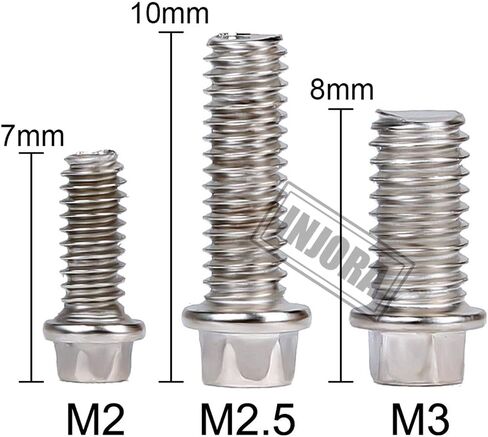 INJORA 300PCS M2 M2.5 M3 Metal Screws Kit Wheel Rims for 1/10 RC Car Crawler TRX4 TRX6 Axial SCX10 90046 AXI03007 in Saudi Arabia