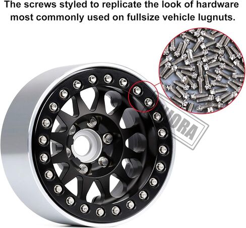 INJORA 300PCS M2 M2.5 M3 Metal Screws Kit Wheel Rims for 1/10 RC Car Crawler TRX4 TRX6 Axial SCX10 90046 AXI03007 in Saudi Arabia