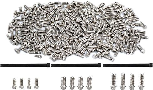 INJORA 300PCS M2 M2.5 M3 Metal Screws Kit Wheel Rims for 1/10 RC Car Crawler TRX4 TRX6 Axial SCX10 90046 AXI03007 in Saudi Arabia