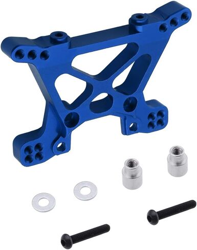 Hobbypark Aluminum Front & Rear Shock Tower Upgrade Parts for 1/10 Traxxas Slash 4x4 Replacement of Part 6838 6839 (2-Pack) (Navy Blue) in Saudi Arabia