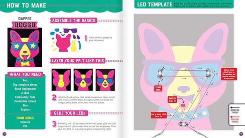 Klutz Sew Your Own Light-Up Circuit Art Craft & Science Kit in Saudi Arabia