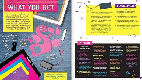 Klutz Sew Your Own Light-Up Circuit Art Craft & Science Kit in Saudi Arabia