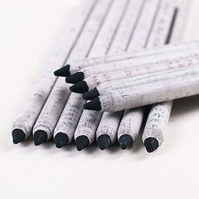 12 Pack Professional HB Pencil Set Non-Toxic, Not Easy to Break, Writing Sketching Doodling Pencil with Colorful Cover, Triangle Penholder, with Mini Pencil Sharpener