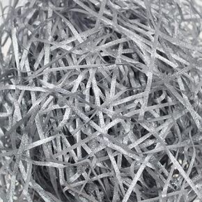 300 جرام من قصاصات ورق الرافية اللامعة المزخرفة، قصاصات مجعدة ممزقة لتغليف الهدايا وحشو السلة (ذهبي) in Kuwait