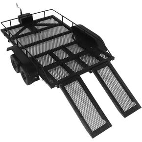 Goolsky Heavy-Duty Trailer Cargo Carrier Metal Kit for 1/10 Traxxas HSP Redcat RC4WD Tamiya Axial SCX10 D90 HPI RC Crawler Car DIY in Kuwait