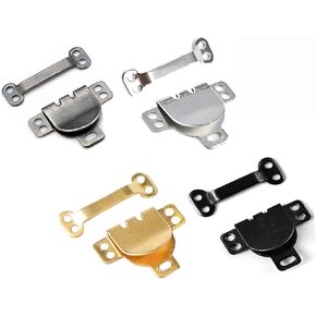 Kenkio 80 Pairs Sewing Hooks and Eyes Closure for Trousers, Skirt,Bra and Sewing DIY Craft,4 Colors in Kuwait