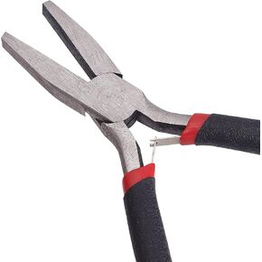SUNNYCLUE 4.5 Inch Flat Nose Pliers Mini Precision Pliers Wire Bending Wrapping Forming Tools for DIY Jewelry Making Hobby Projects Pink in Kuwait