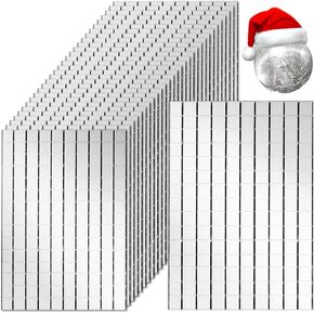 Rcybeo 4500Pcs Mirror Tiles Disco Tiles Self-Adhesive Mosaic Tiles 10x10mm, Disco Ball Stickers for Craft, nterior Decoration Square Glass Tiles Self Adhesive DIY Card Making in Kuwait