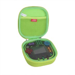 Hermitshell Hard EVA Travel Case for Leapfrog Rockit Twist Handheld Learning Game System (Green)