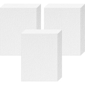 3 عبوات من ألواح البوليسترين EPS مقاس 17 بوصة × 13 بوصة × 2 بوصة من أجل الأعمال اليدوية والنمذجة والمشروعات الفنية وألواح النحت وكتل الرغوة الحرفية ومكعبات الرغوة المستطيلة من الطوب in Kuwait