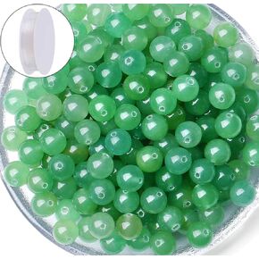 QINJIEJIE 105PCS 7 Chakra Stone Beads 8mm Natural Beads Round Loose Gemstone Bead for Bracelet Beading Crystal Jewelry Making DIY Necklace Earrings 0.32"