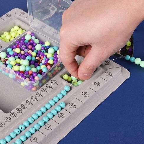 SHANGNIULU Bead Board for Jewelry Making Supplies Kit, Bead Tray Beading Supplies, Necklace Maker Bracelet, Jewelry Findings Beading Board,Jewelry Pliers, Jewelry Making Tools for Jewelry Repair in Kuwait