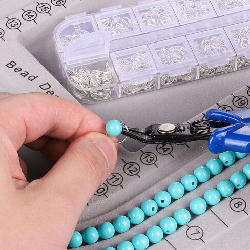 SHANGNIULU Bead Board for Jewelry Making Supplies Kit, Bead Tray Beading Supplies, Necklace Maker Bracelet, Jewelry Findings Beading Board,Jewelry Pliers, Jewelry Making Tools for Jewelry Repair in Kuwait