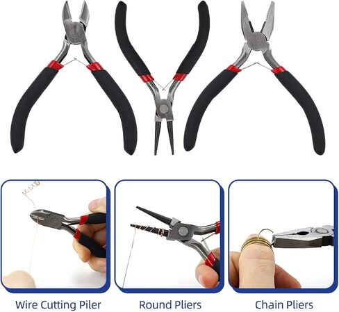 SHANGNIULU Bead Board for Jewelry Making Supplies Kit, Bead Tray Beading Supplies, Necklace Maker Bracelet, Jewelry Findings Beading Board,Jewelry Pliers, Jewelry Making Tools for Jewelry Repair in Kuwait