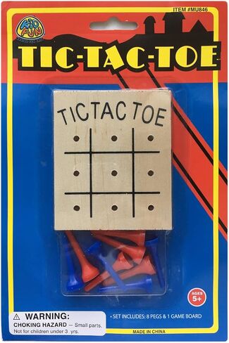 U.S. Toy Wood Tic-Tac-Toe Games - Travel Games in Saudi Arabia