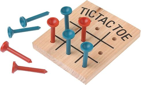 U.S. Toy Wood Tic-Tac-Toe Games - Travel Games in Saudi Arabia