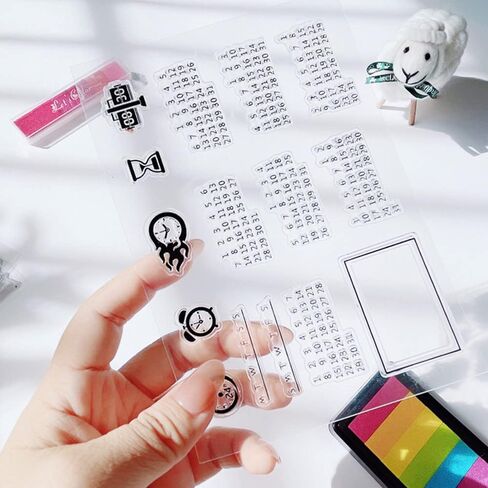Happy Birthday Baby Shower Bottle Balloon Date Time Weight Name Clear Stamps Transparent Silicone Stamp Album Cards Rubber Stamp for Card Making Decoration and DIY Scrapbooking in Saudi Arabia