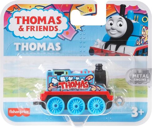 Thomas & Friends Trackmaster Push Along Small Metal Engine, Graffiti Thomas in Saudi Arabia