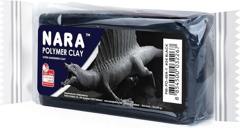 NARA Polymer Baking Clay, 1 Color, 1 Block, 454g (1 lb.) (Egg Shell) in Saudi Arabia