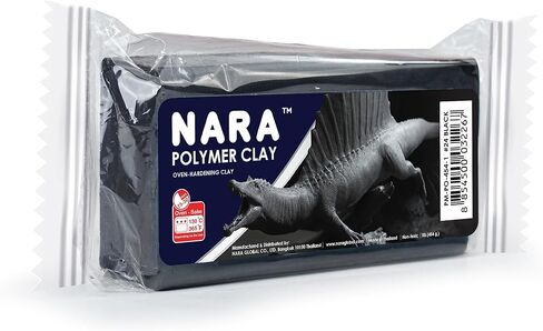 NARA Polymer Baking Clay, 1 Color, 1 Block, 454g (1 lb.) (Egg Shell) in Saudi Arabia