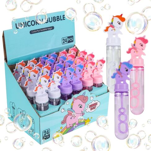 JOYYPOP 24 حزمة من عصي الفقاعات الصغيرة للأطفال، هدايا حفلات القرش، عصي الفقاعات الصيفية، هدايا شاطئ المحيط للأولاد والبنات، حفلة عيد ميلاد in Kuwait
