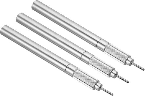PATIKIL Paper Quilling Tool, Metal Slotted Needle Pen Curling Rolling for Strips DIY Art Crafts, Silver in Saudi Arabia