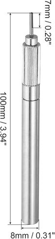 PATIKIL Paper Quilling Tool, Metal Slotted Needle Pen Curling Rolling for Strips DIY Art Crafts, Silver in Saudi Arabia