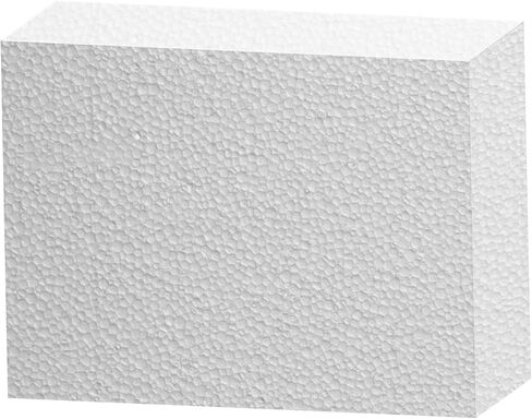 3 عبوات من ألواح البوليسترين EPS مقاس 17 بوصة × 13 بوصة × 2 بوصة من أجل الأعمال اليدوية والنمذجة والمشروعات الفنية وألواح النحت وكتل الرغوة الحرفية ومكعبات الرغوة المستطيلة من الطوب in Kuwait